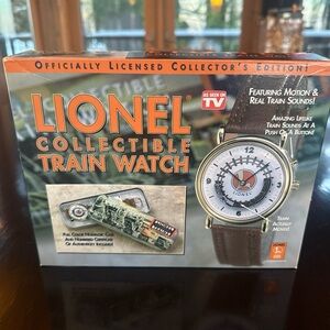 Lionel Collectible Train Watch NIB